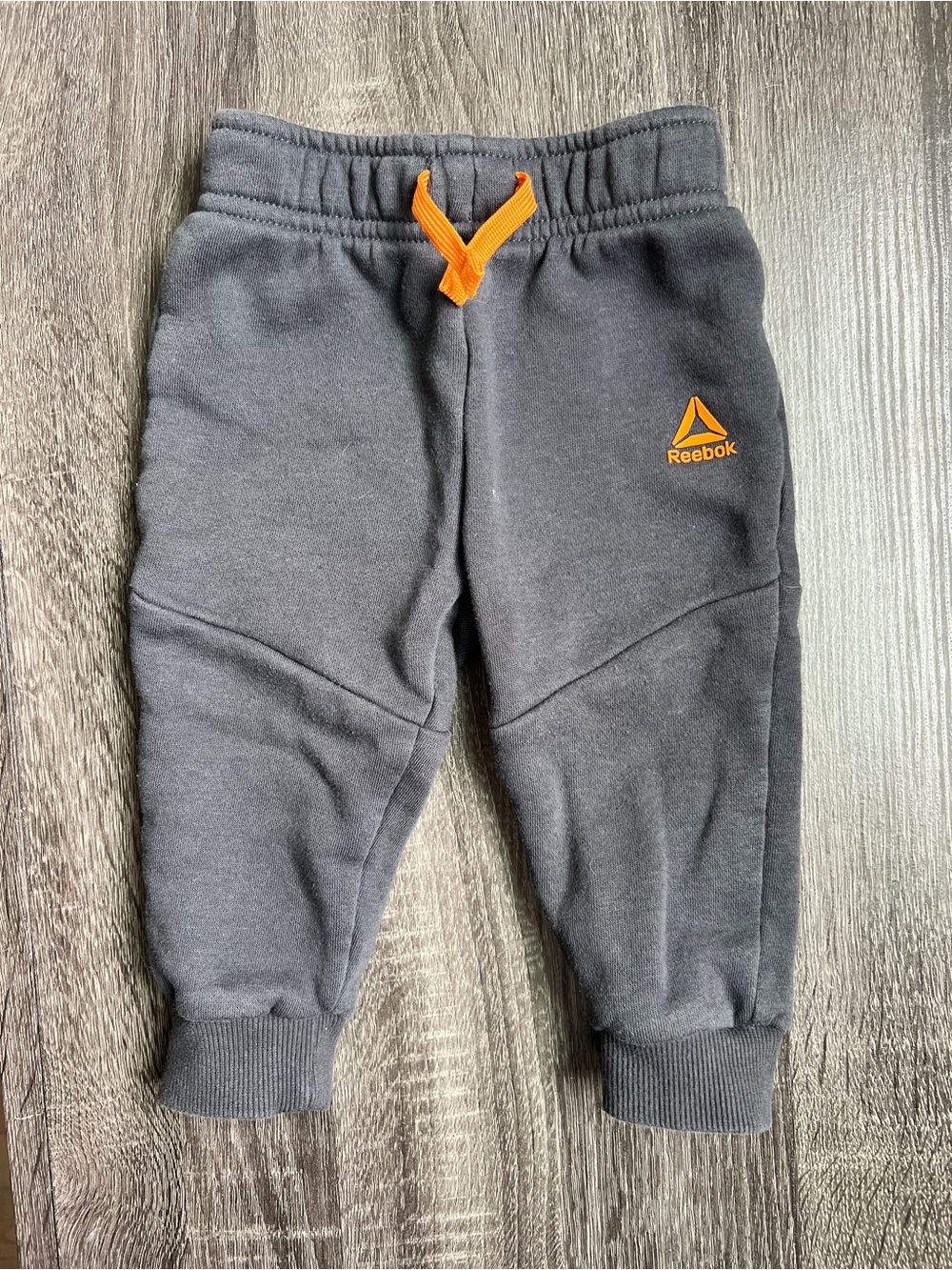 Reebok Gray Fleece Jogger Sweatpants 12 Months